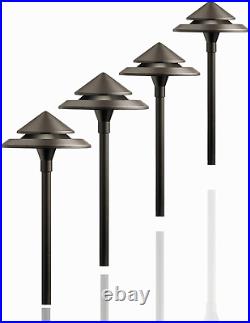 Showscape Collection #28305 3-Watt Olde Bronze Low Voltage LED Stepped Cone Pat