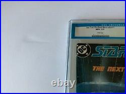 Star Trek The Next Generation 1 Cgc 9.6 White Old Style Label DC Comics 1988
