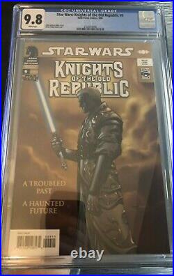 Star Wars Knights of The Old Republic #9 CGC 9.8 1st Full Revan Low Census