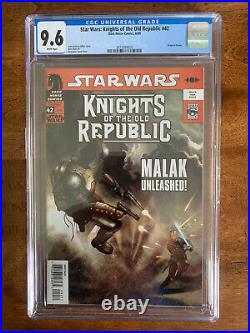 Star Wars Knights of the Old Republic #42, CGC 9.6, Origin of Revan, UNPRESSED
