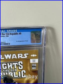 Star Wars Knights of the Old Republic #9 1st Appearance of Darth Revan CGC 9.6