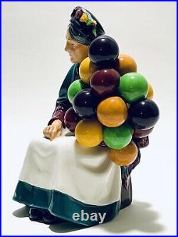 Stunning Vintage The Old Baloon Seller Porcelain By Royal Doulton England