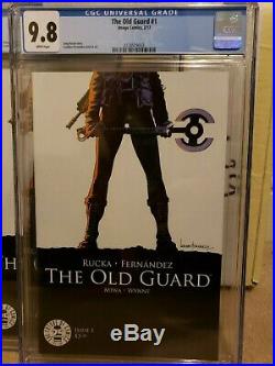 The Old Guard #1 Cgc 9.8 Nm/mt Movie Coming Charlize Theron