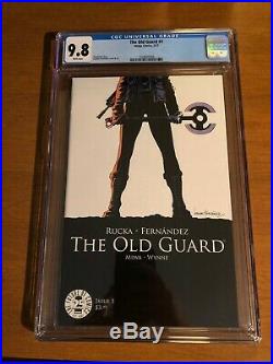 The Old Guard #1 Image 2017 CGC 9.8 Charlize Theron Netflix Movie