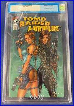 Tomb Raider Witchblade #1 Cgc 9.6 First Appearance Lara Croft Old Label 1997