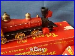 Triang R358 Old Time Loco 2-6-0 Davy Crockett & Tender +r448 Smoking Coach Boxed