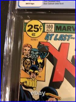Uncanny X-Men #100 CGC 9.2 KEY MARVEL COMICS WOLVERINE VS ICEMAN OLD VS NEW NICE