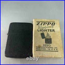 Unused dead stock 40''s Zippo oil lighter Vintage 1940 Old