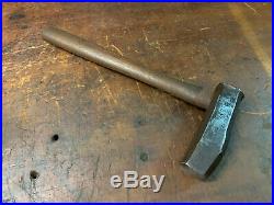 Vintage 3lb Dog Head Hammer Old Blacksmith/Farriers/Saw Makers Hand Tools