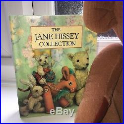 Vintage Jane Hissey Old Bear Stories Bramwell Brown Teddy Bear & Book Collection