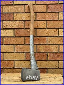 Vintage'LCC' STAMPED 4 1/2 AXE AMAZING CONDITION OLD TOOL