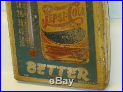 Vintage Pepsi-Cola Thermometer, Old, Bigger Better, Original