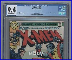X-Men #100 1976 Bronze Age Key Old Vs New Team Phoenix Origin Uncanny CGC 9.4