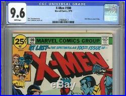 X-Men #100 CGC 9.6 NM+ OLD X-MEN vs NEW X-MEN Battle Dave Cockrum Cover Marvel